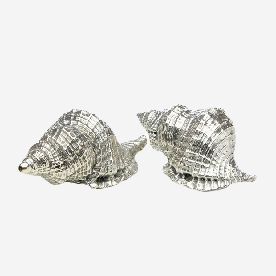 Dining Jarosinski & Vaugoin | Silver Shell Salt & Pepper Set