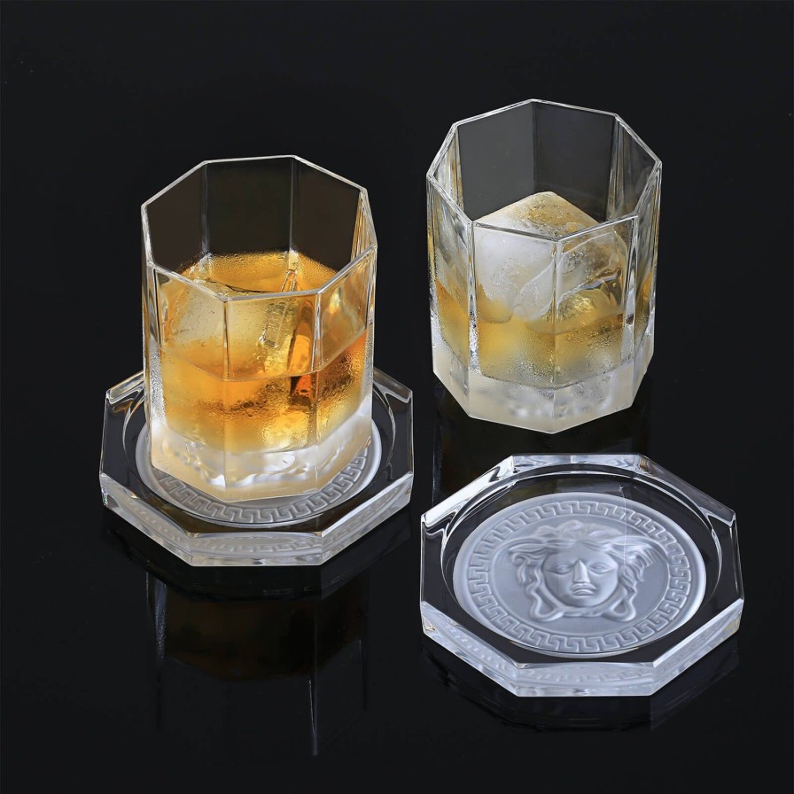 Glassware & Barware Versace for Rosenthal | Medusa Lumiere Coaster