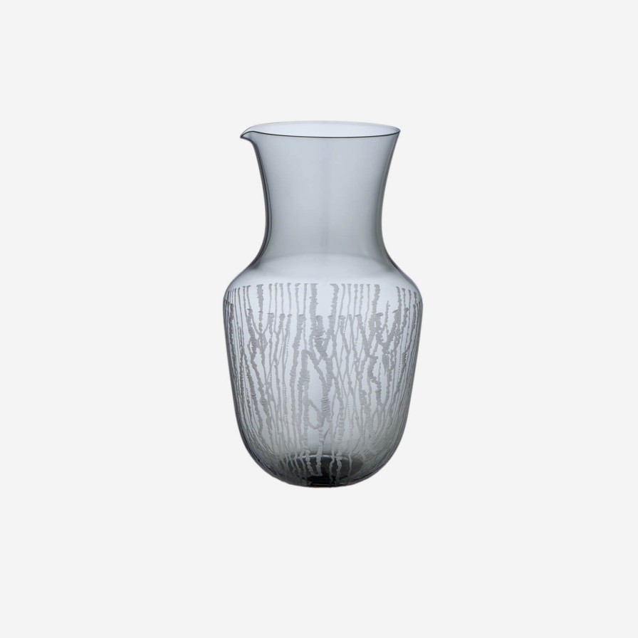 Glassware & Barware Lobmeyr | Moire Carafe Smoke