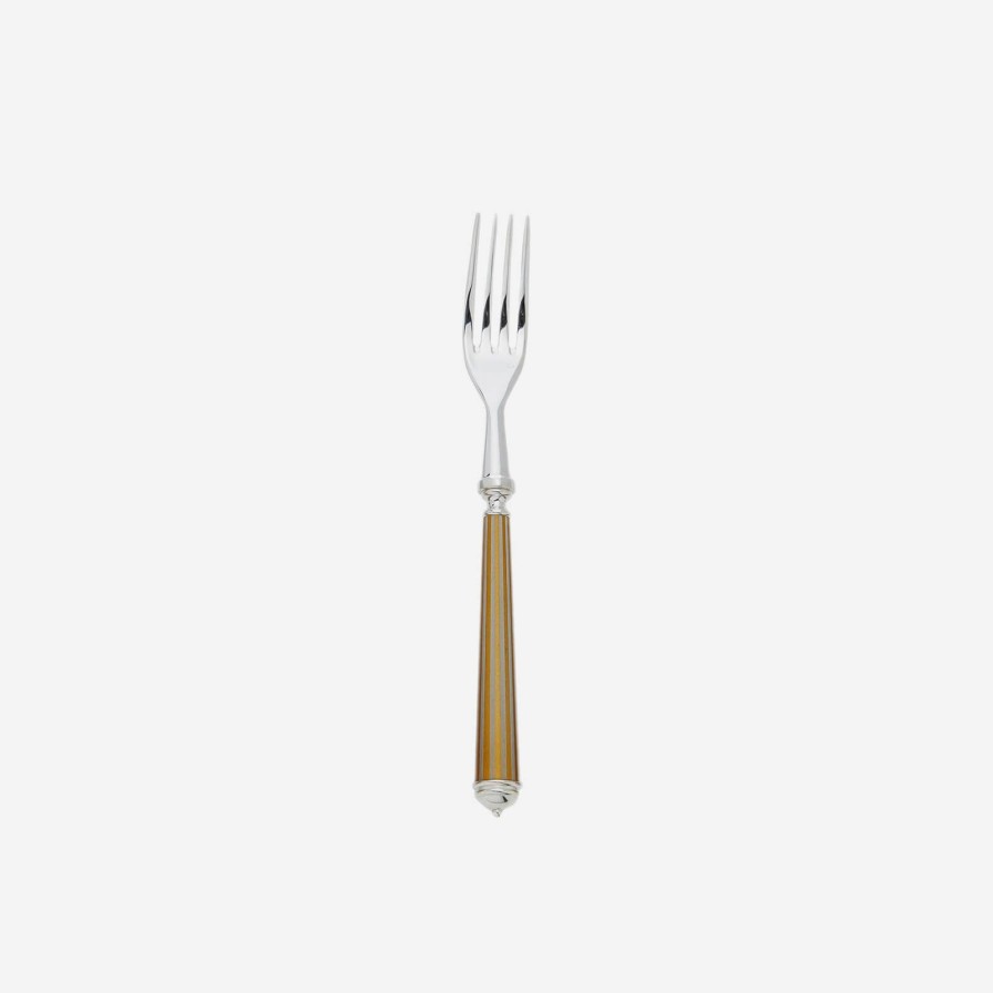 Dining Alain Saint-Joanis | Lignes Gold Plated 4-Piece Cutlery Set