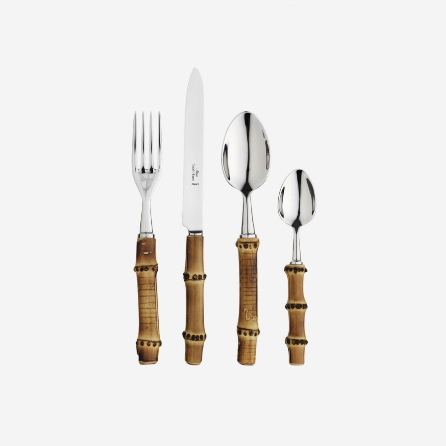 Dining Alain Saint-Joanis | Bamboo 4-Piece Cutlery Set