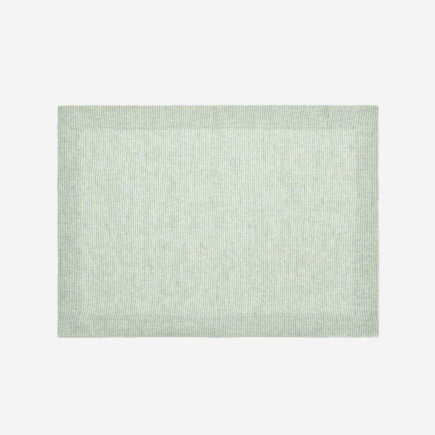 Dining Atelier Bonadea | Candy Green Striped Placemat