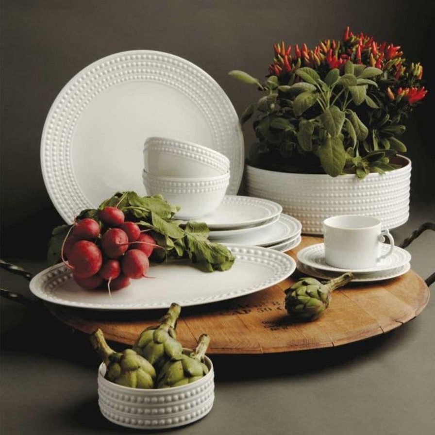 Dining L'Objet | Perlee White Medium Deep Bowl