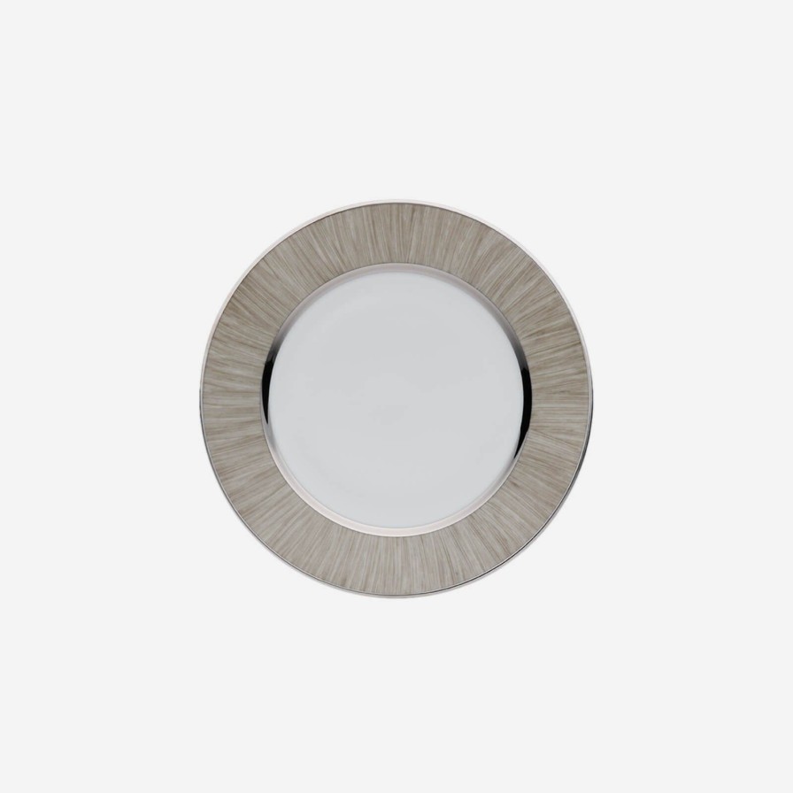 Dining Legle | Carbone Grey & Platinum Dessert Plate