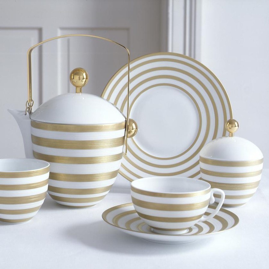 Dining J.L Coquet | Hemisphere Gold Stripe Creamer