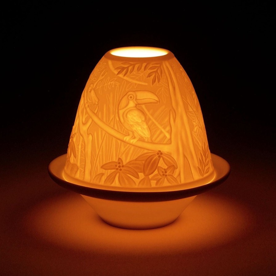 Home Accessories Lladró | Toucans Lithophane Votivelight