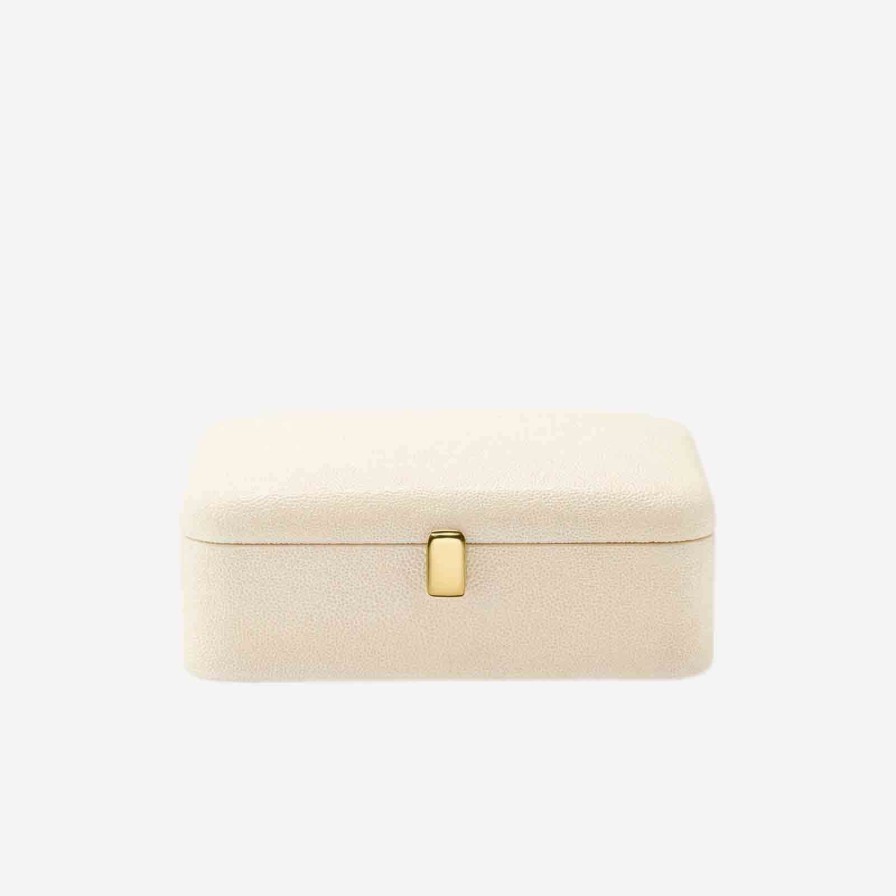 Dining Aerin | Abella Shagreen Jewellery Box-Small