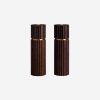 Dining L'Objet | Ionic Salt & Pepper Set-Smoked Oak