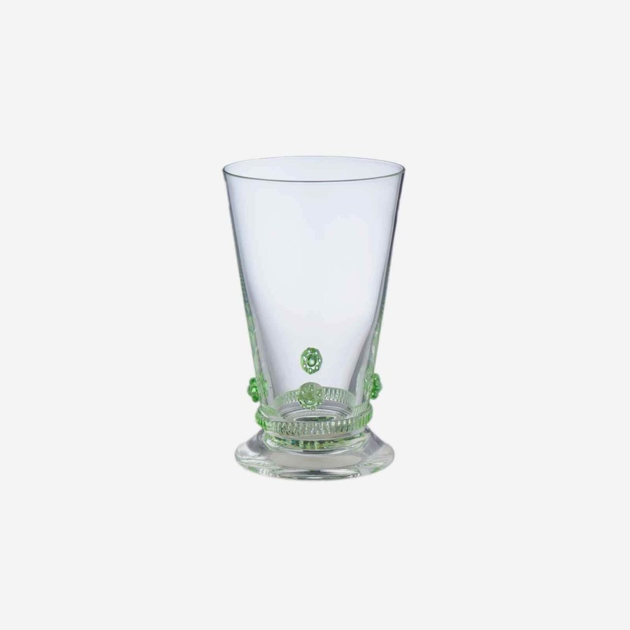 Glassware & Barware Theresienthal | Light Green Rosettes High Tumbler