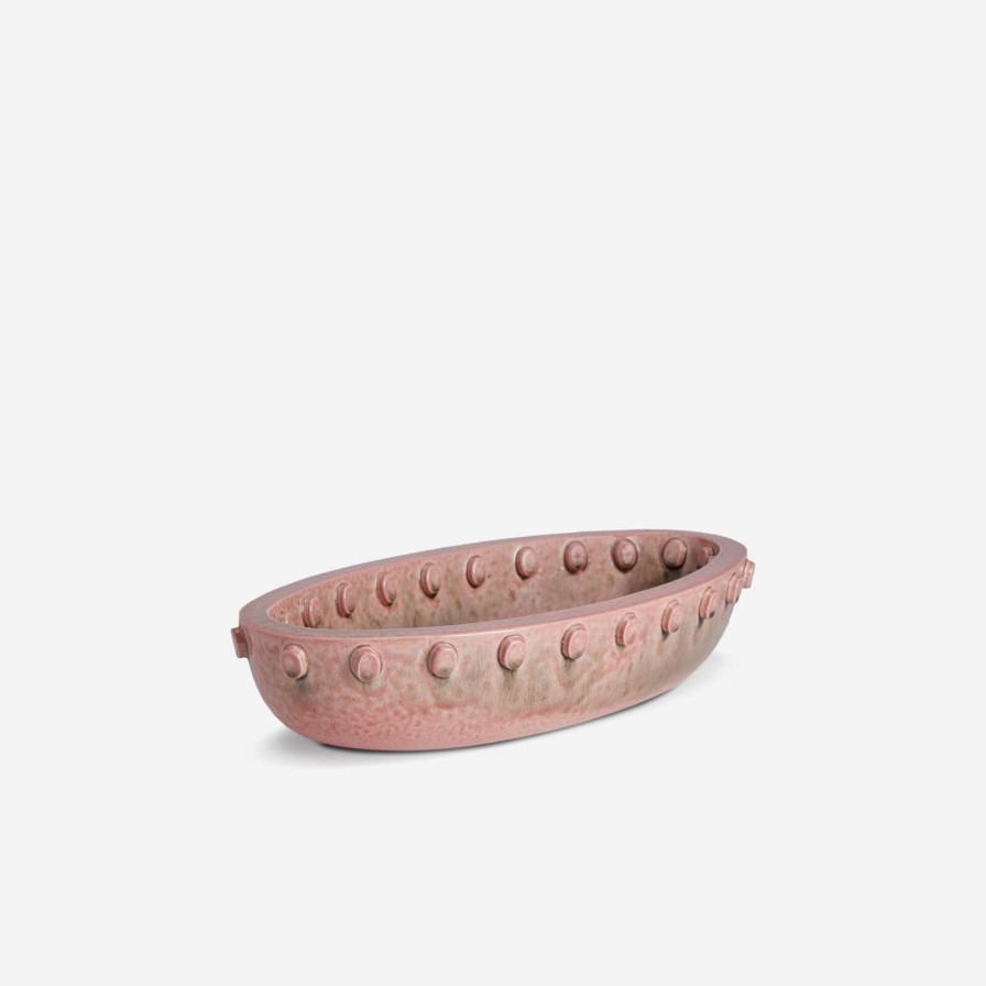 Home Accessories L'Objet | Teo Pink Oval Bowl