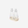 The Tabletop Edit Aerin | Shagreen Oil & Vinegar Bottle Set