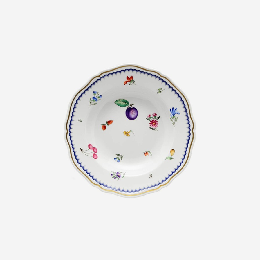 Dining Ginori 1735 | Italian Fruit Soup Plate-Set Of 2