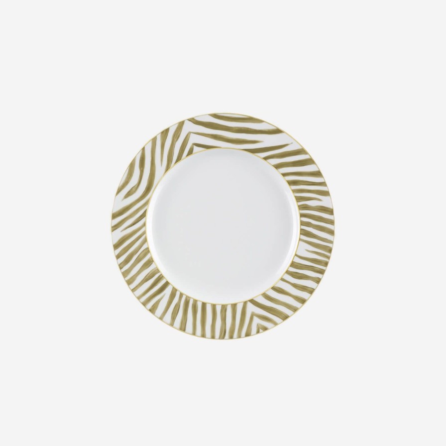 The Tabletop Edit Marie Daâge | Le Jardin Sauvage Zebra Dinner Plate