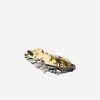 Dining Jarosinski & Vaugoin | Silver And Gold Vermeil Oyster Shell Salt Cellar