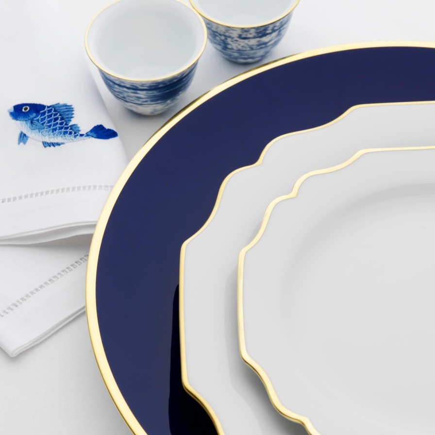 Dining Augarten Wien 1718 | Schubert Charger Plate Cobalt Blue