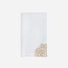 Dining Weissfee | Florence Gold Lace Corner Napkin