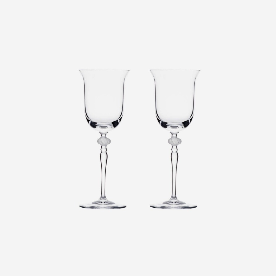 Dining Rogaska | Bloom White Wine Glass-Set Of 2