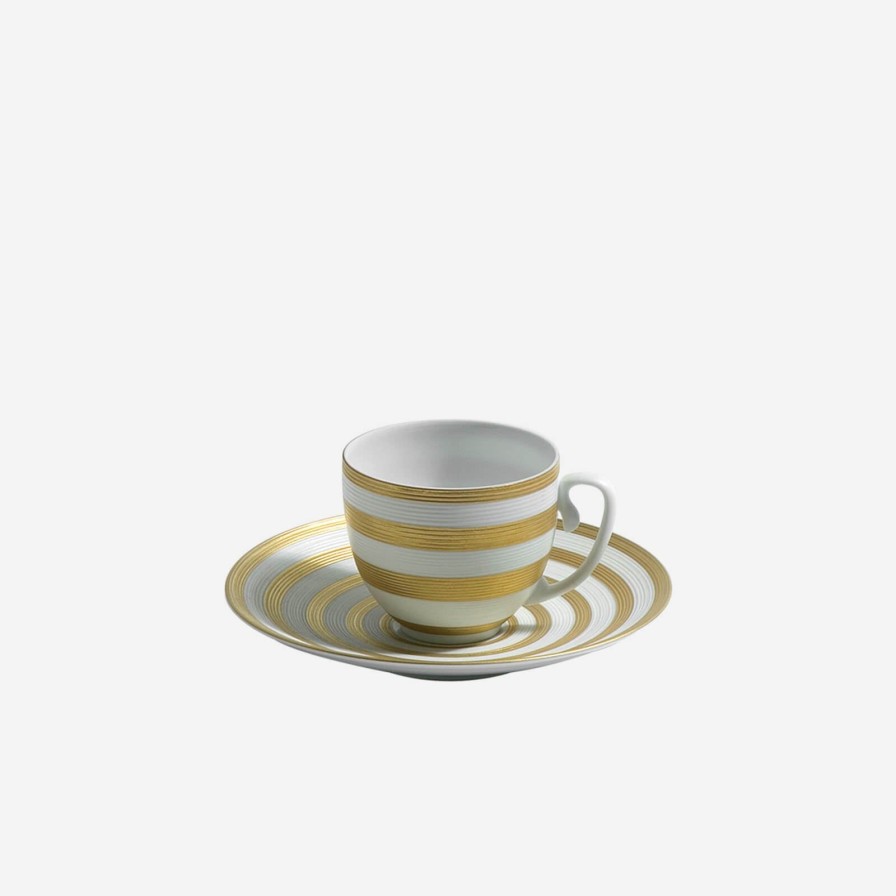 Dining J.L Coquet | Hemisphere Gold Stripe Espresso Cup