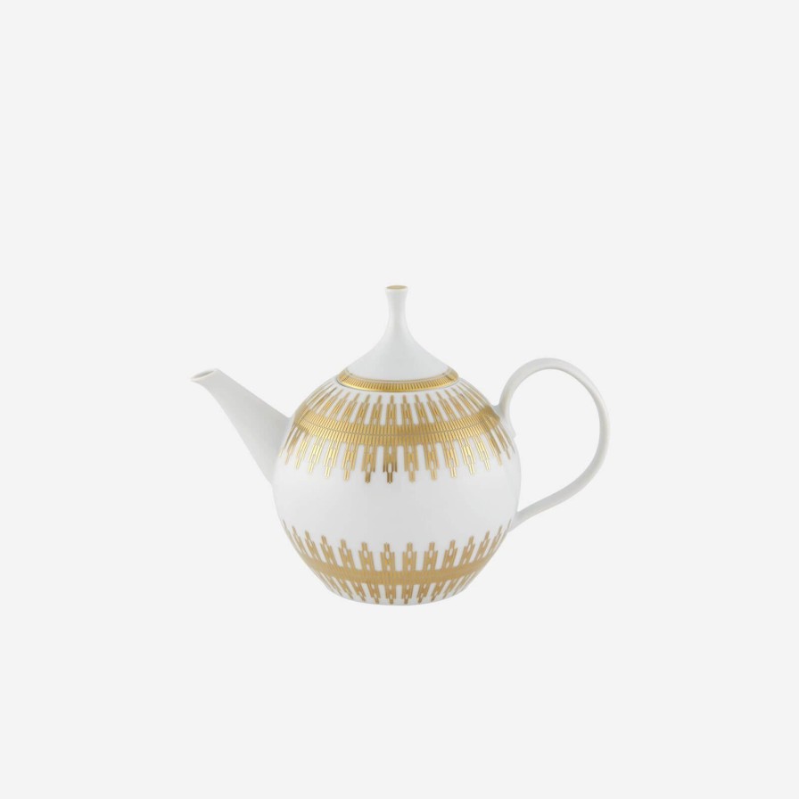 Dining Vista Alegre | Gold Exotic Teapot