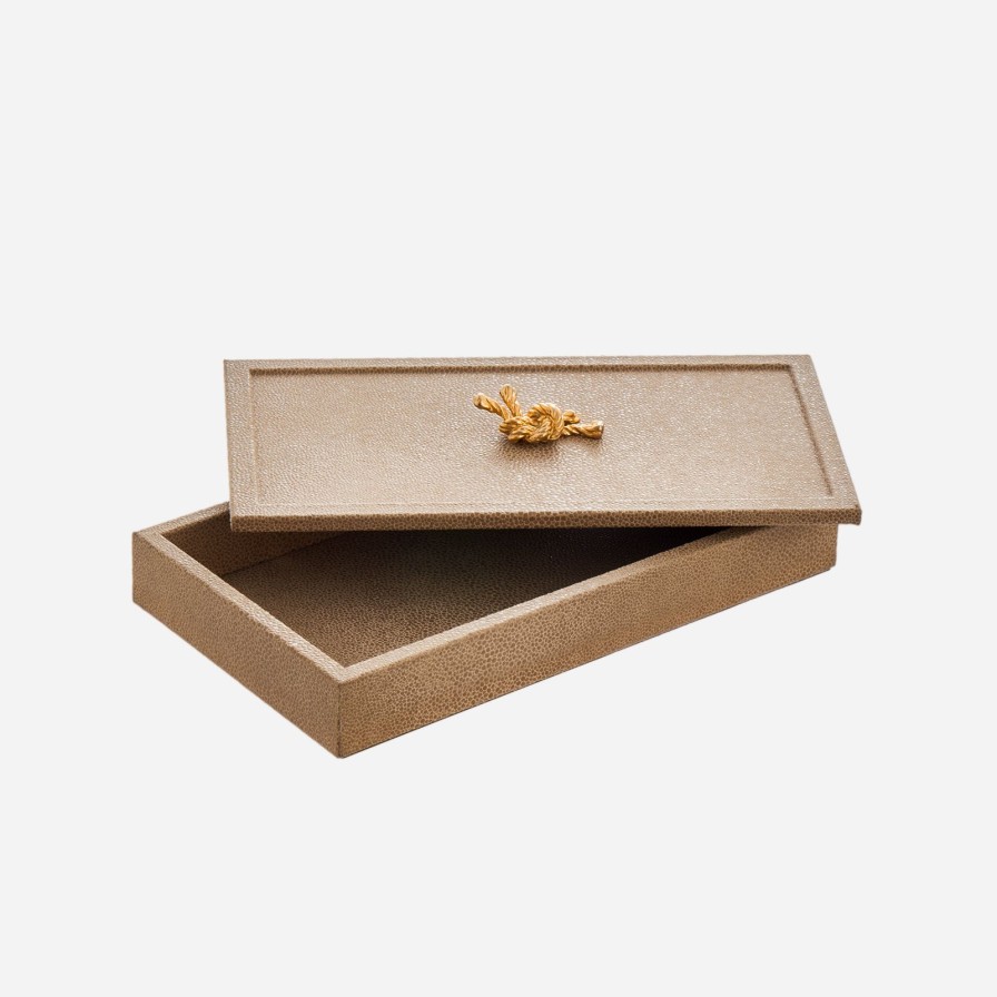 Home Accessories Pinetti | Thalia Rectangular Box Taupe