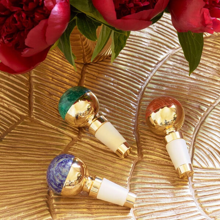 Glassware & Barware Aerin | Lapis Stone Bottle Stopper