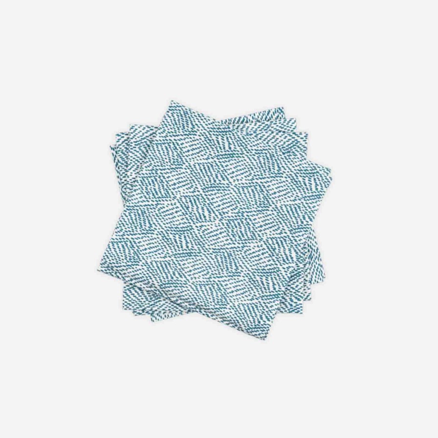 Dining Schumacher | Duma Diamond Napkin-Set Of 4