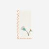 Dining Malaika | Serendipity Embroidered Napkin-Emerald