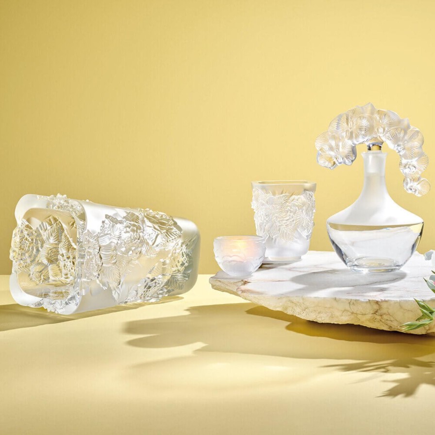 Dining Lalique | Pivoine Votive