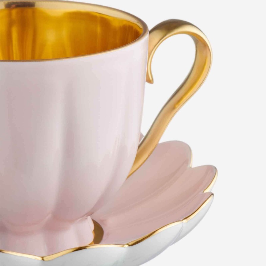 Dining Augarten Wien 1718 | Melon Teacup & Saucer Pink