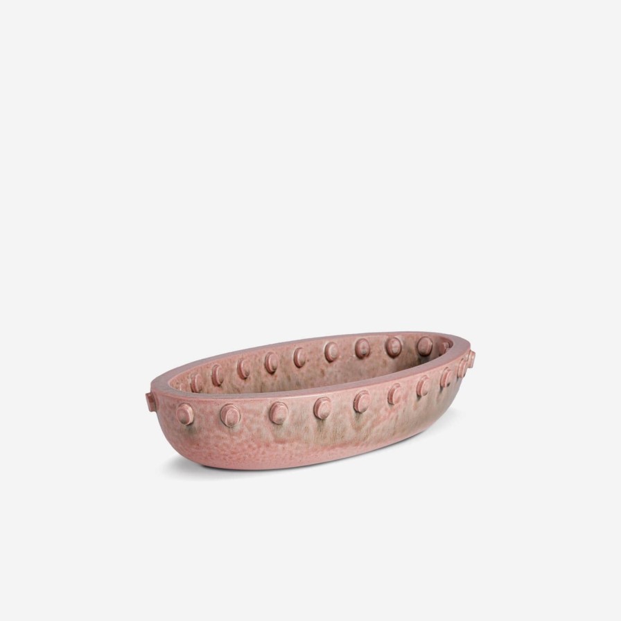 Dining L'Objet | Teo Pink Oval Bowl