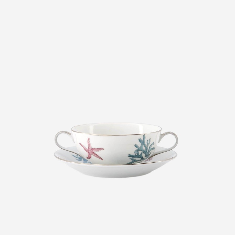 Dining Bonadea | Under The Sea Consomme Cup And Saucer