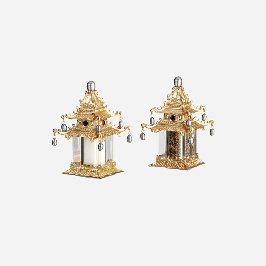 The Tabletop Edit L'Objet | Pagoda Salt & Pepper Set