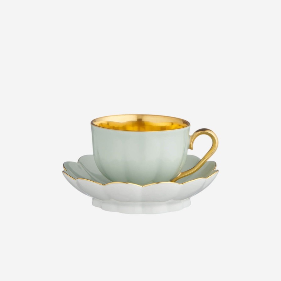 Dining Augarten Wien 1718 | Melon Espresso Cup & Saucer Celadon