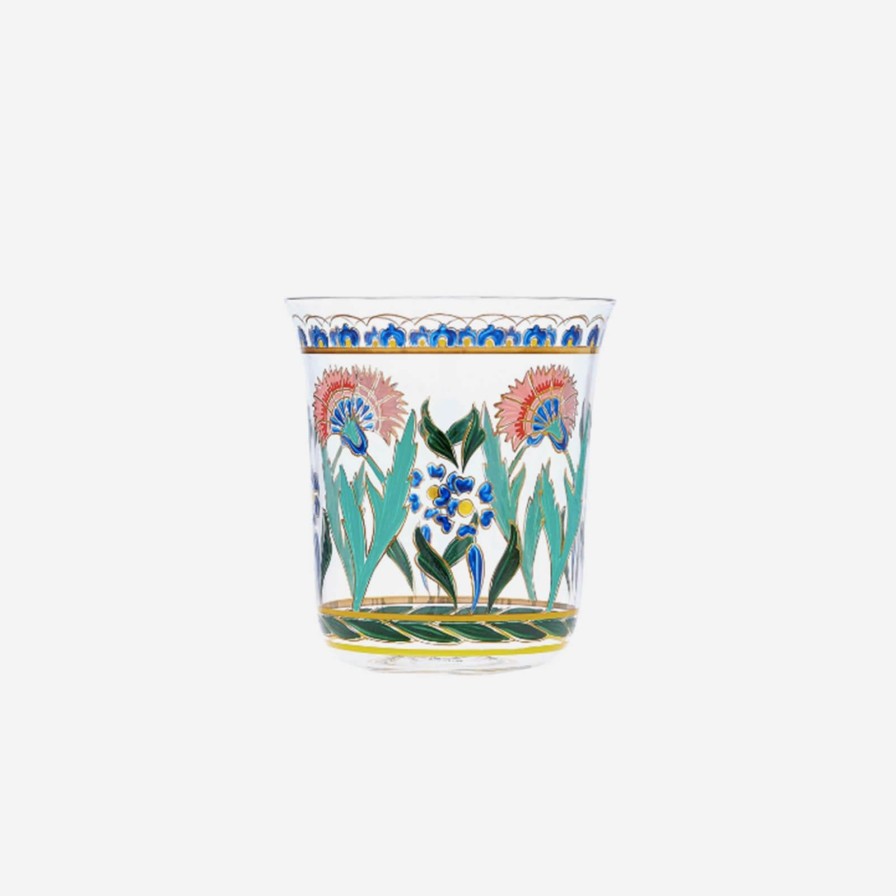 Glassware & Barware Lobmeyr | Handpainted Persian Flower No. 3 Tumbler