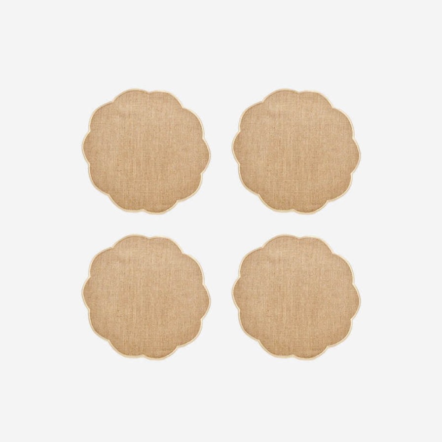 Dining Bonadea | Scallop Coaster Sand-Set Of 4