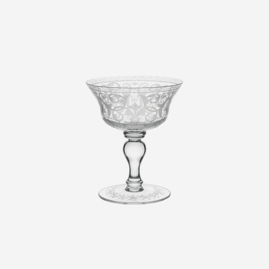 Dining Lobmeyr | Baroque Engraved Champagne Cup