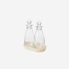 Dining Aerin | Shagreen Oil & Vinegar Bottle Set