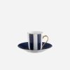 Dining Marie Daâge | Transat Monochrome Espresso Cup & Saucer Navy