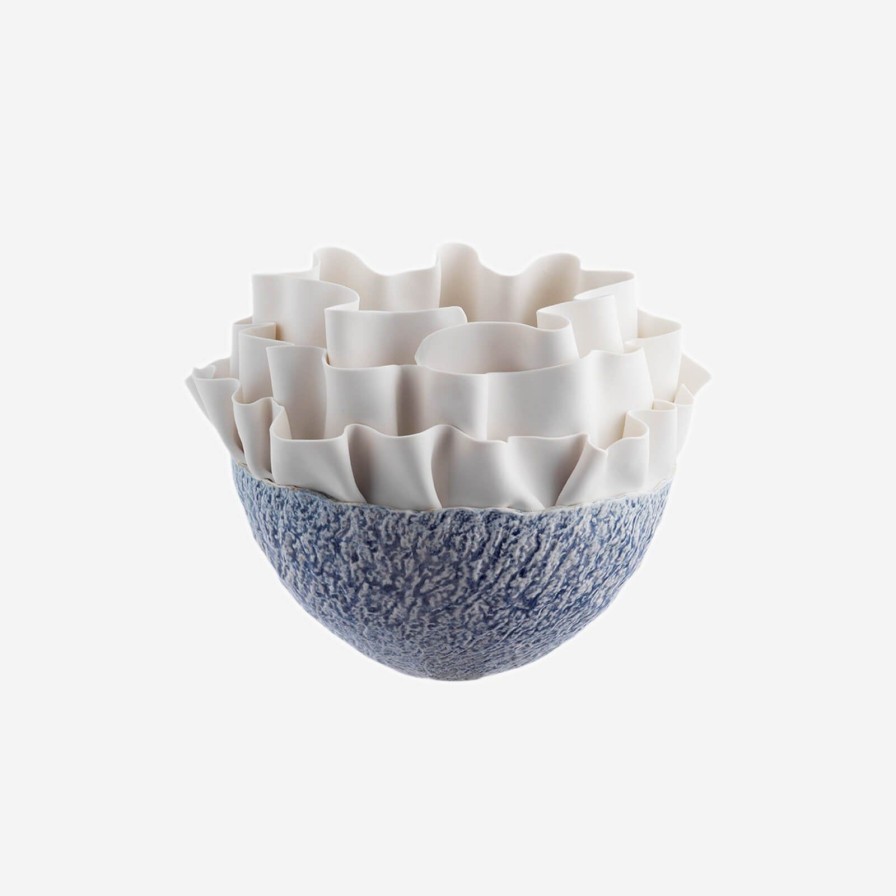 Home Accessories Fos Ceramiche | Anthozoa Blue Centerpiece