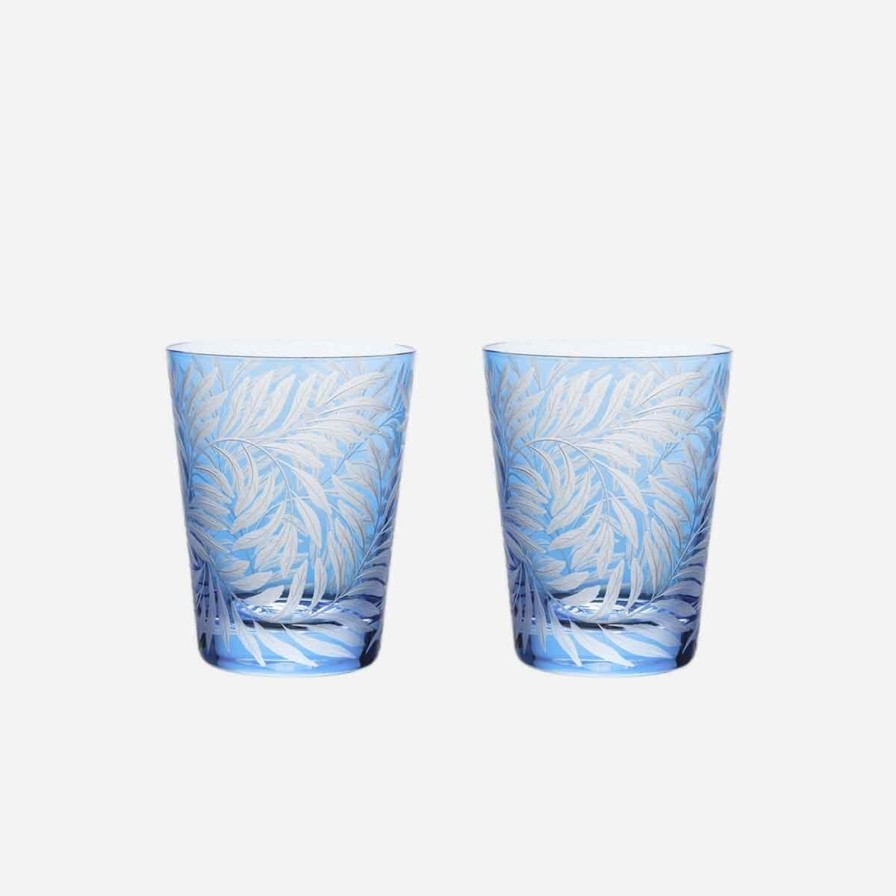 Glassware & Barware Artel | Fern Medium Tumbler Blue-Set Of 2