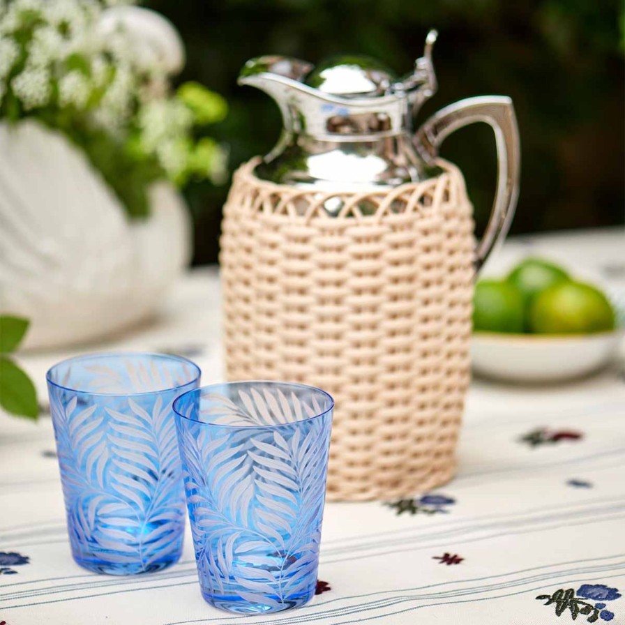 Glassware & Barware Artel | Fern Medium Tumbler Blue-Set Of 2