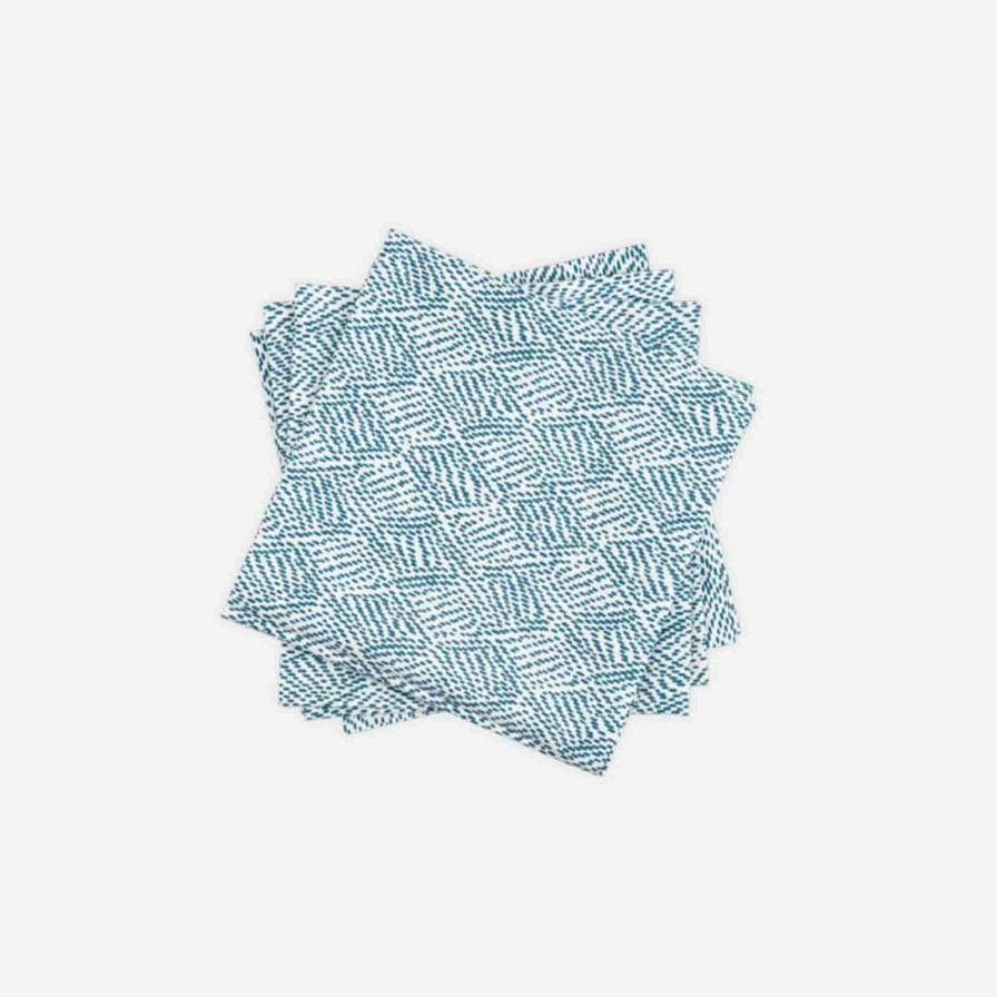 Dining Schumacher | Duma Diamond Napkin-Set Of 4