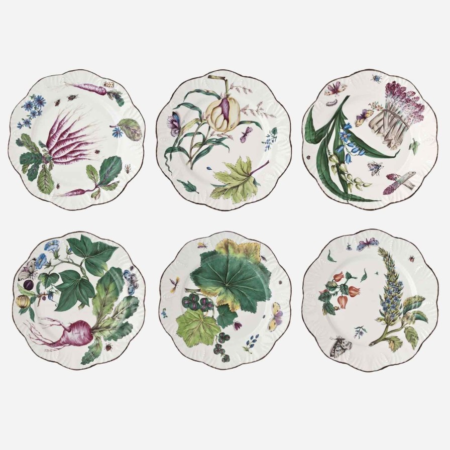 The Tabletop Edit Alberto Pinto | Feuillages Dinner Plates-Set Of 6