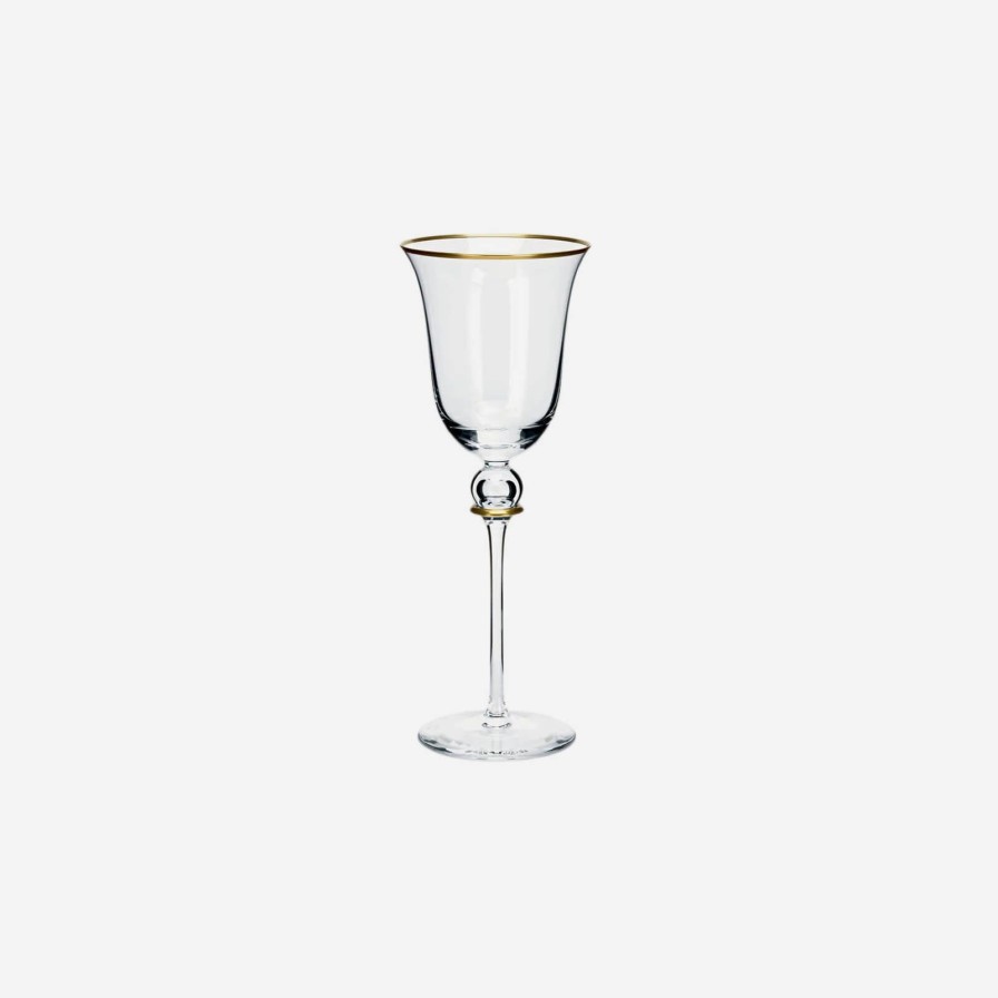 Glassware & Barware Theresienthal | Juwel Gold White Wine Glass