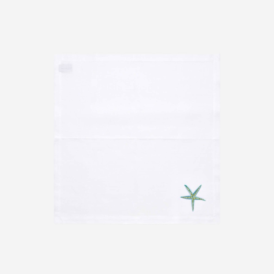 Dining Marie de Fels | Sea Star Embroidered Napkin