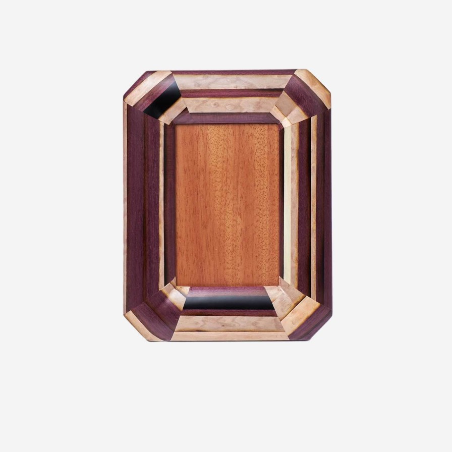 Home Accessories Silvia Furmanovich | Plum Geometric Marquetry Frame