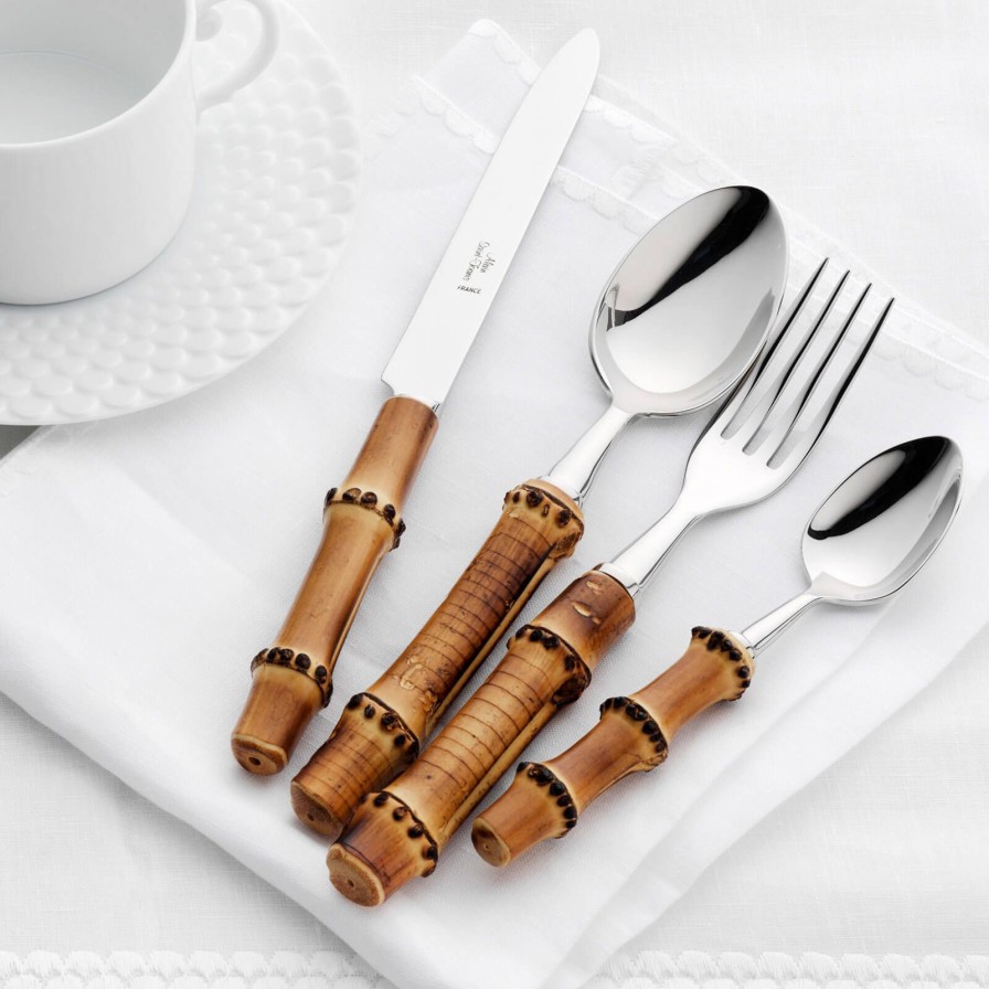 Dining Alain Saint-Joanis | Bamboo 4-Piece Cutlery Set