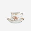 Dining Herend | Fortuna Espresso Cup & Saucer Antique Brown