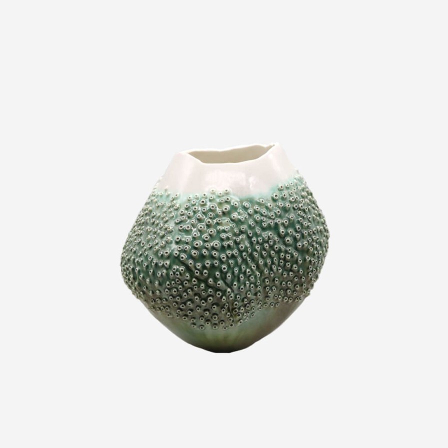 Home Accessories Fos Ceramiche | Porifera Forest Green Vase