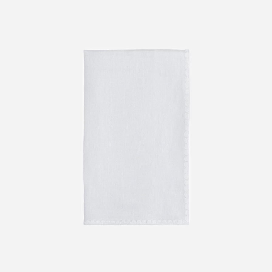 Dining Weissfee | Riva White Napkin